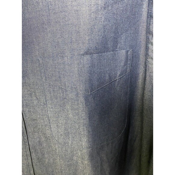 Ralph Lauren Button-Down Long Sleeve Blue Classic Fit Shirt Men's Size L  34/35 - Picture 13 of 14